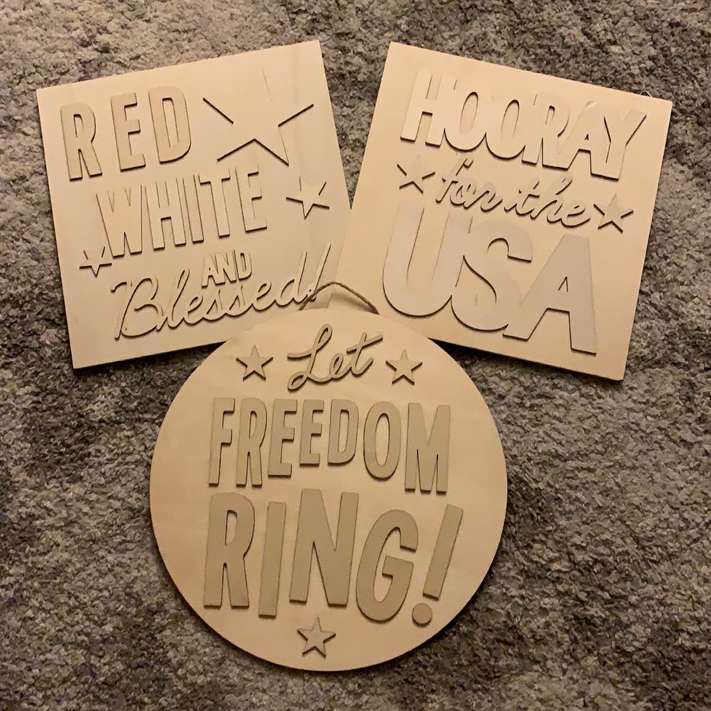3 DIY Wood Decor bundle